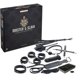 - Jeu BDSM Deluxe avec 9 accessoires - Noir