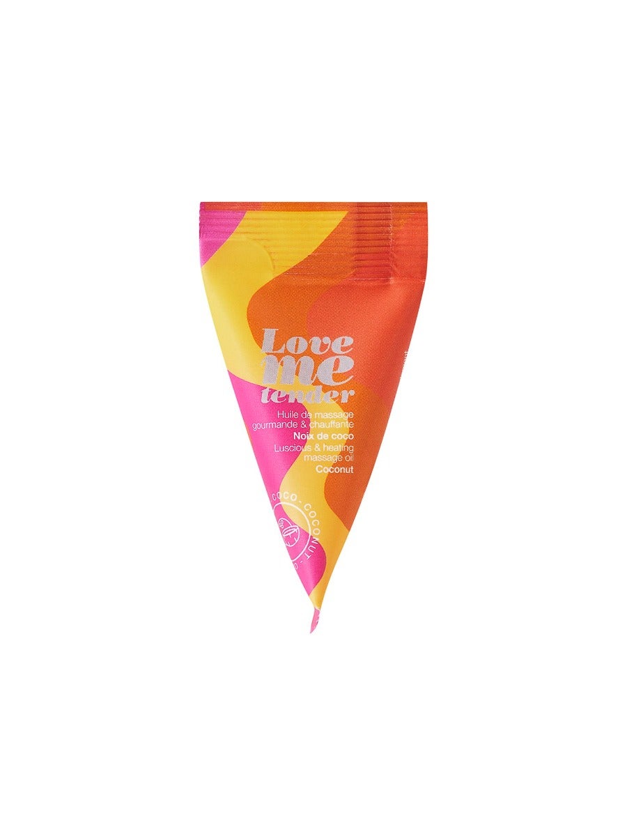 Berlingot huile de massage Love Me Tender noix de coco 10 ml