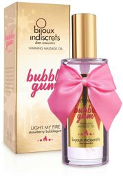 Light my fire - Bubblegum huile de massage chauffante