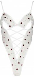 Body Lovelia Laçage Blanc Blanc