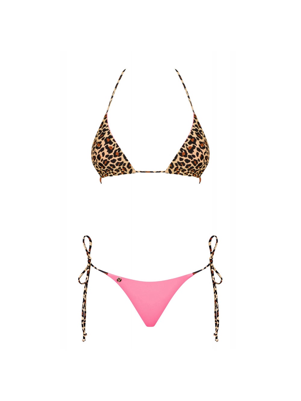 Maillot de Bain Réversible California Rose/Imprimé Animal