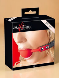 Boule de bâillon en silicone avec sangle réglable