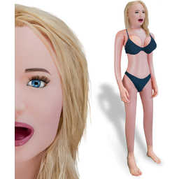 Poupée gonflable réaliste blonde anus vagin Tatiana