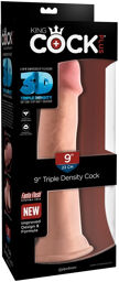 Gode triple densité 22,9 cm Triple Density Cock