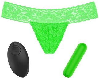 Culotte Vibrante Secret Panty 2 Neon Édition Limitée Vert