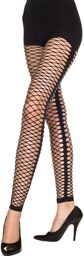 Legging noir sexy style filet Noir