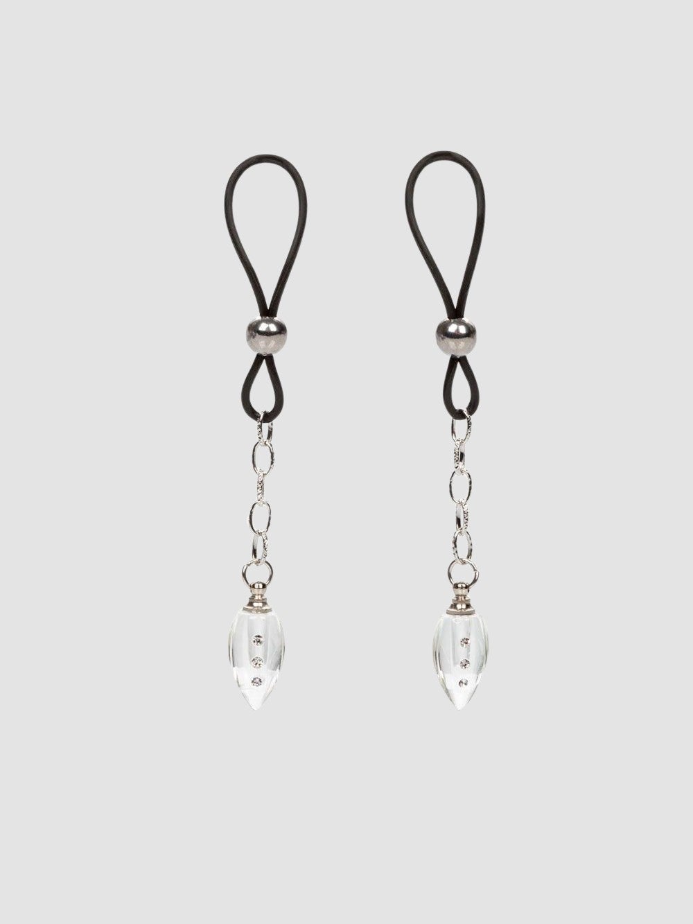 Pinces à Tétons Bijoux Crystal Teardrop
