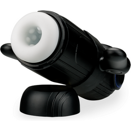 Masturbateur à poignées vibrant va-et-vient et aspirant Ovation