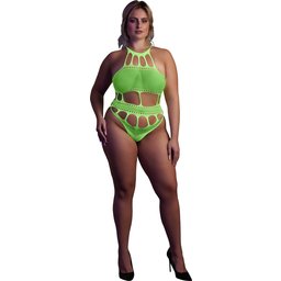 Glow in The Dark Neon Body Vert Fluo Grande Taille