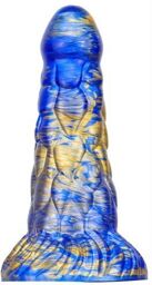 Gode Cyrix 15.5 x 6cm Bleu-Doré