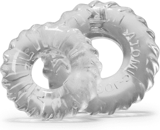 Truckt - 2-pack Stretchy Cockring - Clear