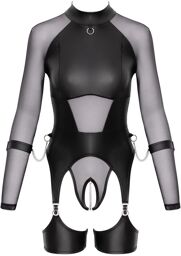 Ensemble Body bdsm Noir