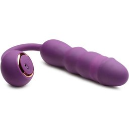 Vibromasseur Thrust Thumper va-et-vient avec télécommande