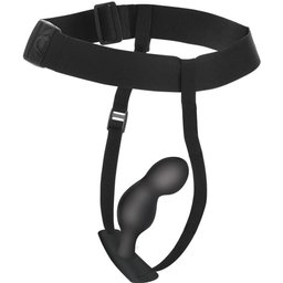 P-Spot Plugger Plug anal avec harnais et télécommande
