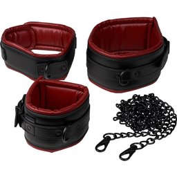 Saffron Chained and Tamed Set de Bondage