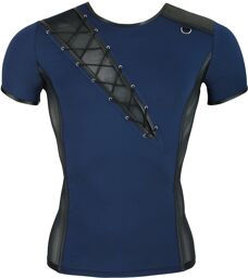 Tee shirt Branché Noir