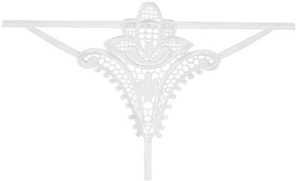 Luiza string Blanc Blanc