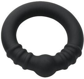 Cockring Silicone Holeshot noir