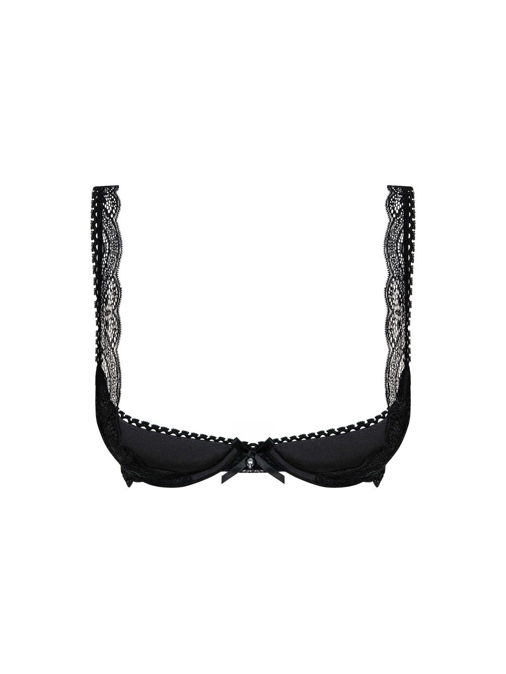 Soutien-gorge ouvert Miamor noir
