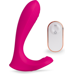 Vibromasseur vibro homme gode anal Stimulateur de prostate vibrant 9 modes Agitator - Rose
