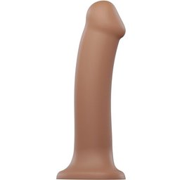 Dual Density Dildo Größe XL - Caramel