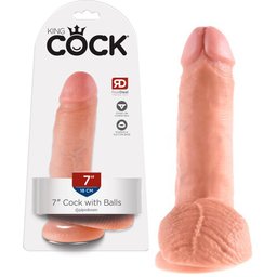 Gode Ventouse Réaliste 18 cm