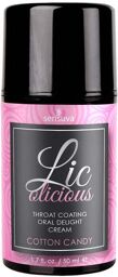 Gel Oral pour Fellation Barbe à Papa Delight Lic-O-Licious Rose