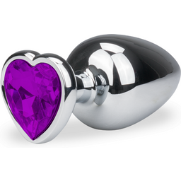 Bijou anal rosebud coeur L - 7 Coloris