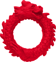 Rise of the Dragon - Cock Ring Silicone - Diamètre 4 cm