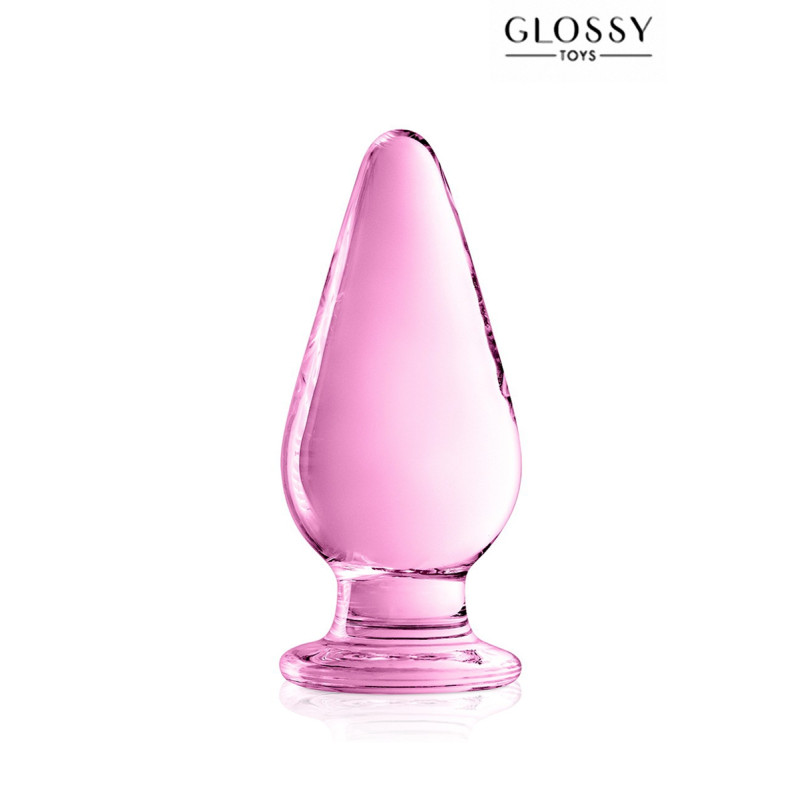 Plug anal verre n° 26 Pink