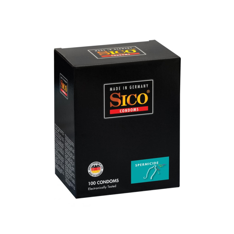 100 préservatifs SPERMICIDE