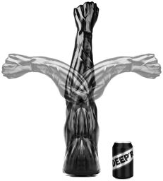 Bras à fist DeepR Mega Power Fist 68 x 13 cm Noir