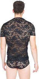 T-Shirt Sensuality - LM706-81BLK Noir