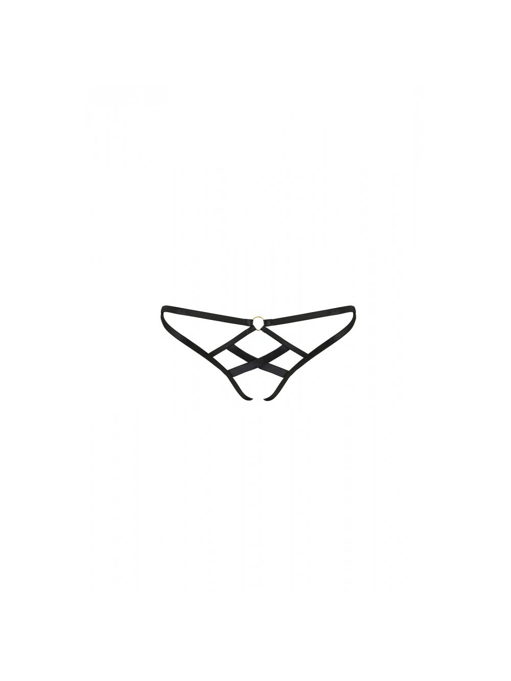 String Ouvert Nicky Noir Devil Collection