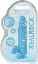 Gode Réaliste Jelly 15 cm Blue