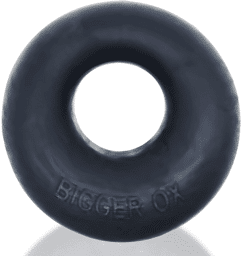 Bigger OX - Thicker Blubbery Cockring - Black Ice