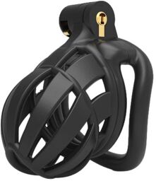 Cage de chasteté Biglea 6.5 x 3.6cm Noir