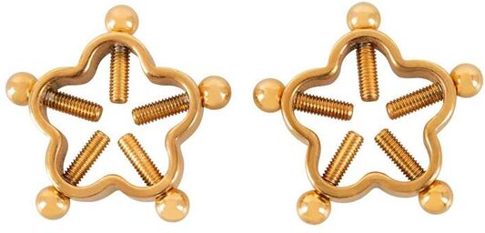 Pinces à Tétons X Nipple Jewellery Or Doré