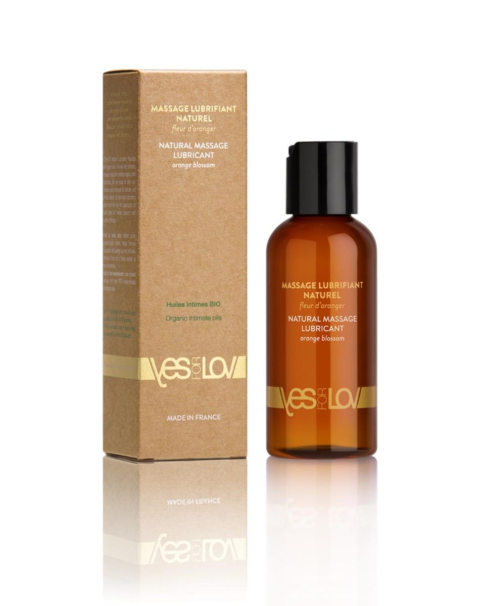 Lubrifiant de massage à la fleur d'oranger
