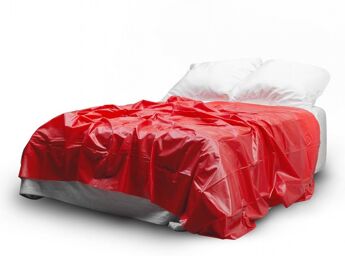 Draps de vinyle - Rouge