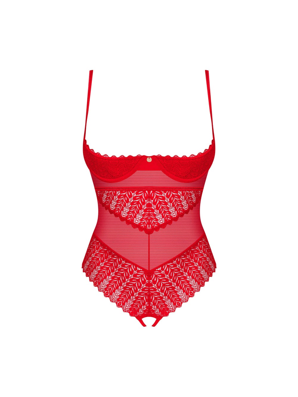 Body ouvert Ingridia rouge