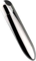 Mini Vibro Bull Silver 9 x 2cm Argenté