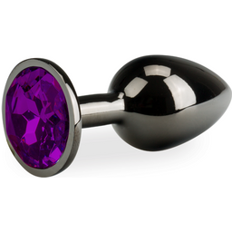 Bijou anal rosebud gun metal taille S 50g