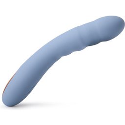 - Ava Neo - Vibromasseur interactif à poussée - Bleu