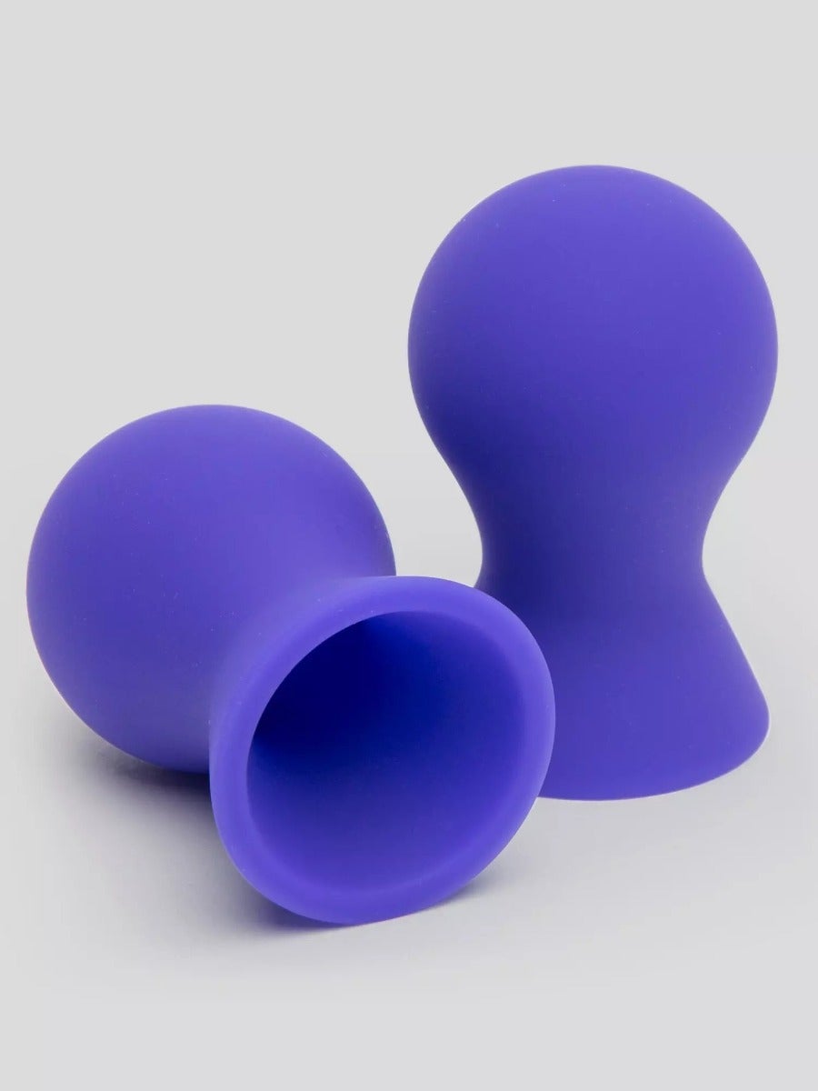 Pompes à tétons silicone Perfect Pair violet