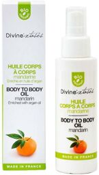 Huile Bio Corps à Corps Mandarine 100 ml Vert