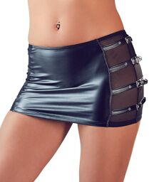 Mini Jupe avec boucle Noir