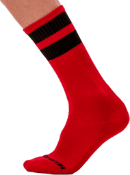 Chaussettes Gym Socks Rouge-Noir