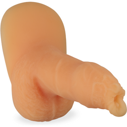 Prothèse pénis FTMPacker souple non circoncis en silicone Livio