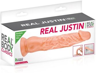 Gode plug réaliste grande taille avec ventouse 21cm Peau